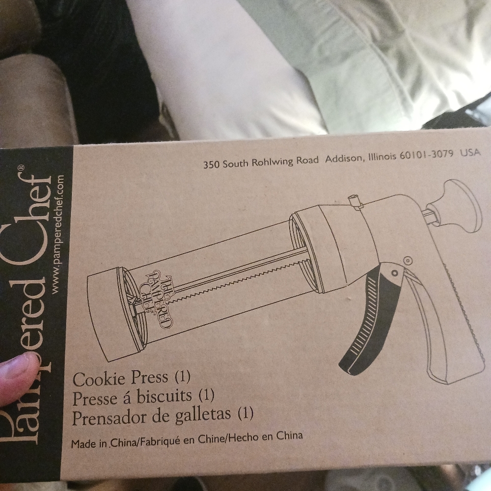 Pampered  Chef Cookie Press